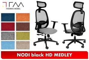 MEDLEY-Polsterung für den Drehstuhl NODI HD