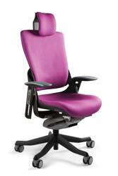 Moderner Bürostuhl Unique WAU 2 schwarz \ MAGENTA | Ergonomischer Schreibtischstuhl | Büromöbel online Shop