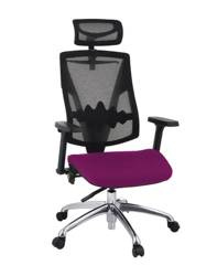 Ergonomischer Bürostuhl mit Mesh FUTURA 4S PLUS | Stuhl mit Lordosenstütze | Moderne Büromöbel