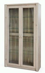 Große Vitrine Torino mit LED-Beleuchtung