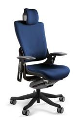 Moderner Bürostuhl Unique WAU 2 schwarz \ ROYALBLUE | Ergonomischer Schreibtischstuhl | Büromöbel online Shop