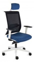 Sessel mit Lordosenstütze Level WS HD white FLEX FX-03 Polsterung