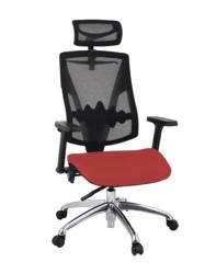 Ergonomischer Bürostuhl mit Mesh FUTURA 4S PLUS | Stuhl mit Lordosenstütze | Moderne Büromöbel
