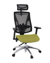 Ergonomischer Bürostuhl mit Mesh FUTURA 4S PLUS | Stuhl mit Lordosenstütze | Moderne Büromöbel