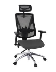 Ergonomischer Bürostuhl mit Mesh FUTURA 4S PLUS | Stuhl mit Lordosenstütze | Moderne Büromöbel