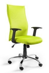 Ergonomischer Bürostuhl mit Stoff bezogen Unique BLACK ON BLACK GRÜN