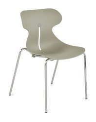 Konferenzstuhl auf Beinen MARIQUITA grün | Moderne Wartezimmerstühle | Stapelstühle kaufen