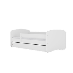 Einzelbett 140 x 70 cm für Kinder Babydreams weiß mit Schublade, Design-Auswahl