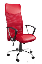 VIPER - bequemer und ökonomischer Bürostuhl (Farbe rot)